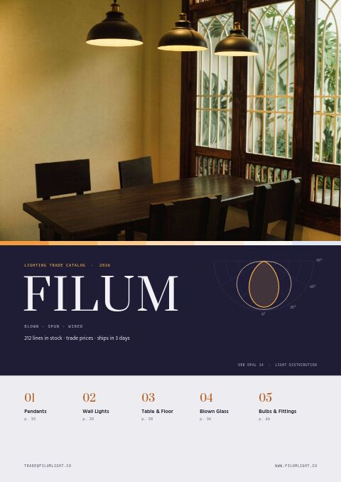 Lighting Premium — Cover · band page