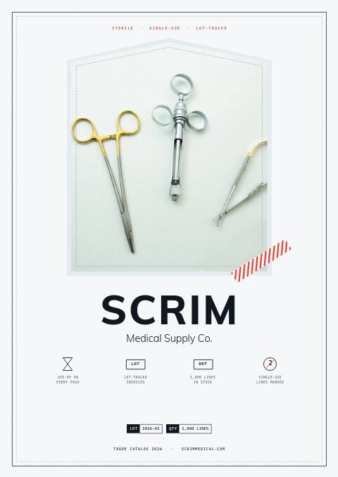 Medical Supplies Premium — Cover · framed page