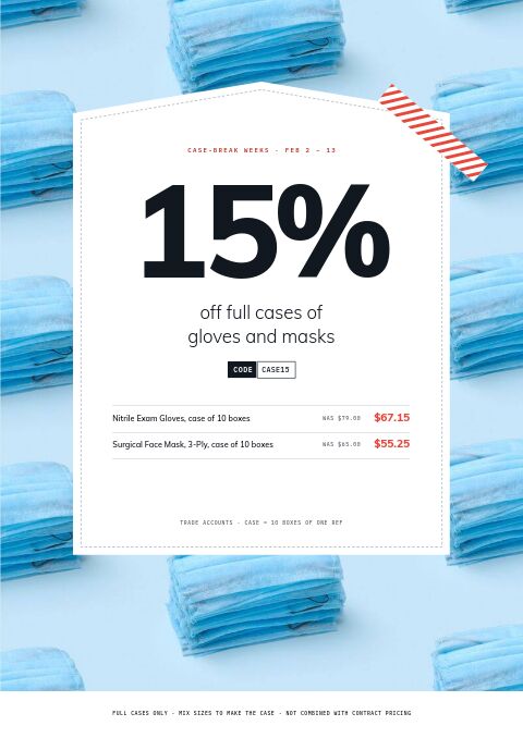 Medical Supplies Premium — Promo / Sale page