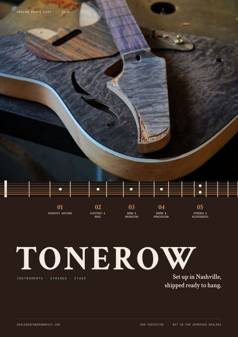 Music & Instruments Premium — Cover · band page