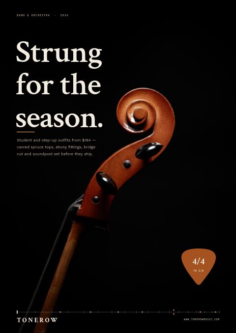Music & Instruments Premium — Cover · poster page