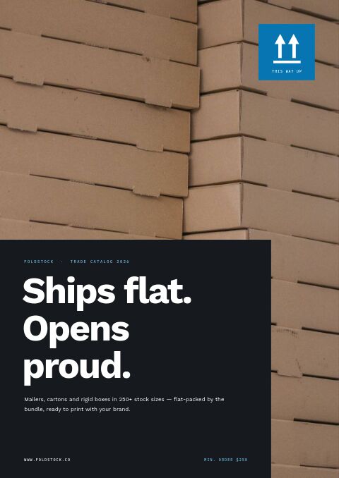 Packaging Premium — Cover · poster page