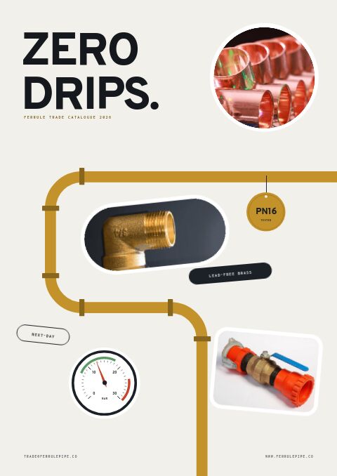Plumbing Supplies Premium — Cover · sticker page