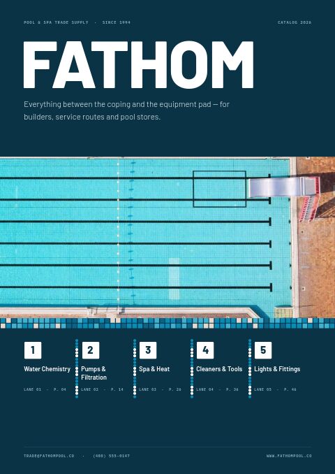 Pool & Spa Premium — Cover · band page