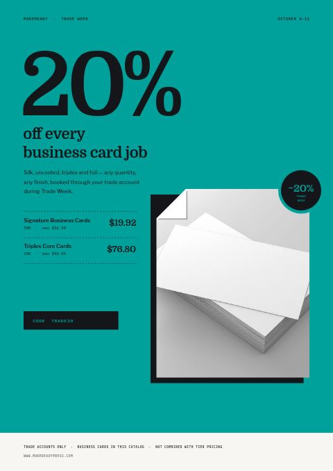 Printing Services Premium — Promo / Sale page