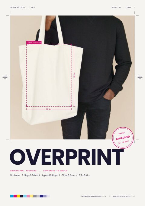 Promotional Products Premium catalog template cover