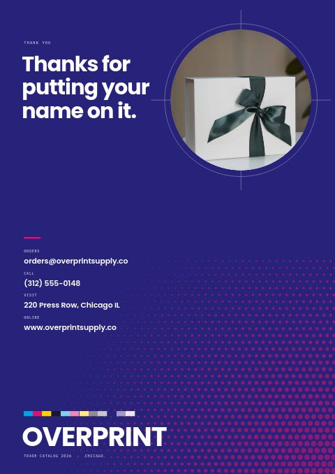 Promotional Products Premium — Back Cover page