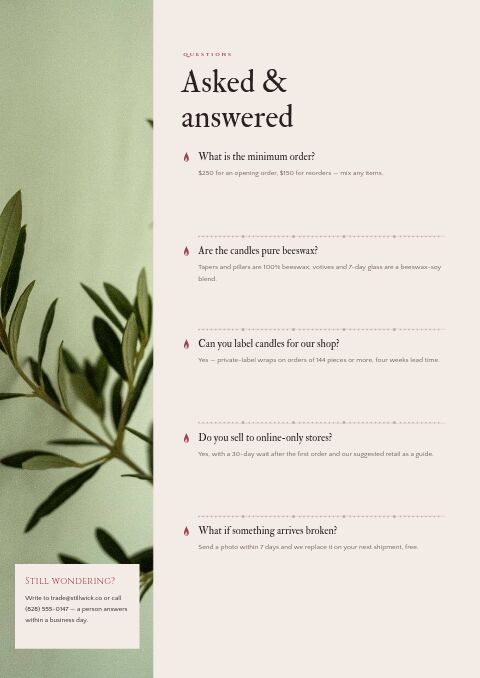 Religious Products Premium — FAQ page