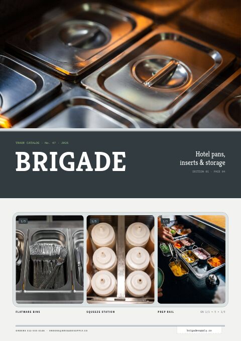 Restaurant Supplies Premium — Cover · band page