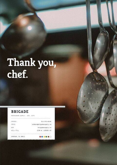 Restaurant Supplies Premium — Back Cover page