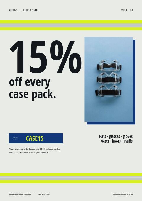 Safety Equipment Premium — Promo / Sale page