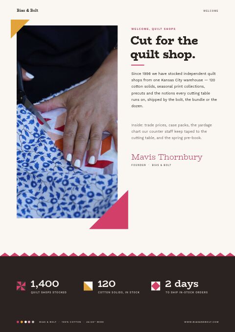 Sewing & Quilting Premium — Welcome / About page