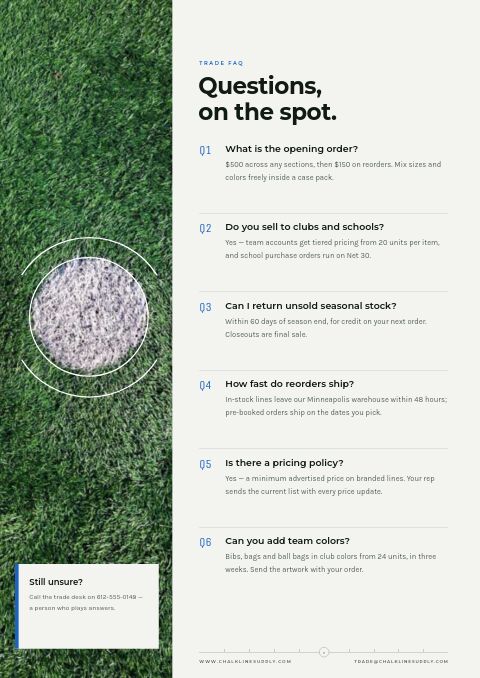 Sports & Outdoors Premium — FAQ page