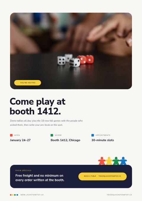 Toys & Games Premium — Event / Launch page