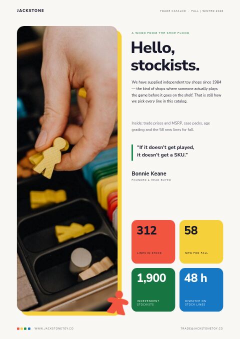Toys & Games Premium — Welcome / About page
