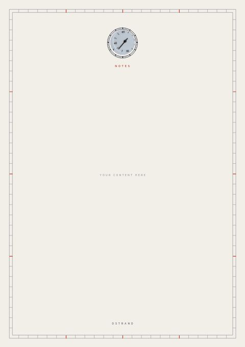 Watches Premium — Framed Blank page