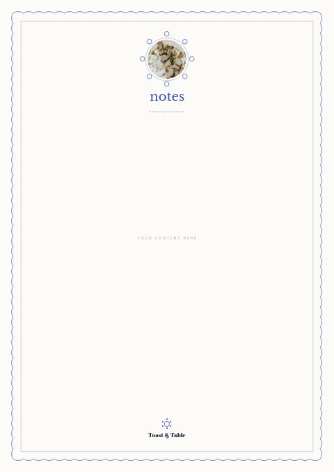 Wedding Supplies Premium — Framed Blank page