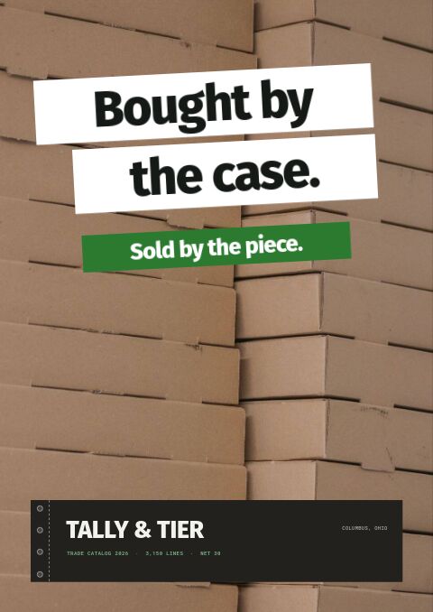 Wholesale & B2B Premium — Cover · poster page