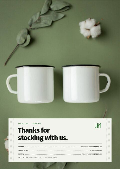 Wholesale & B2B Premium — Back Cover page