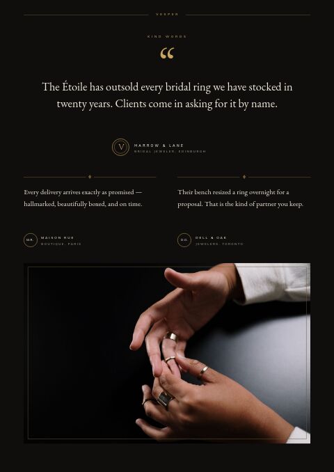Jewelry & Accessories — Testimonials page