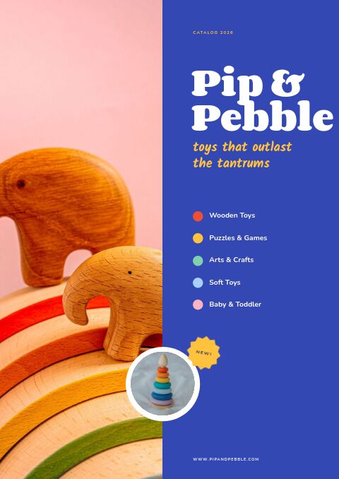 Kids & Toys — Cover · split page