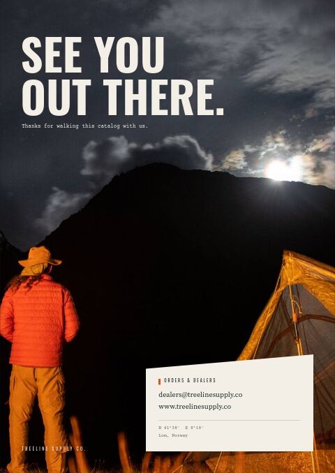 Outdoor & Adventure — Back Cover page