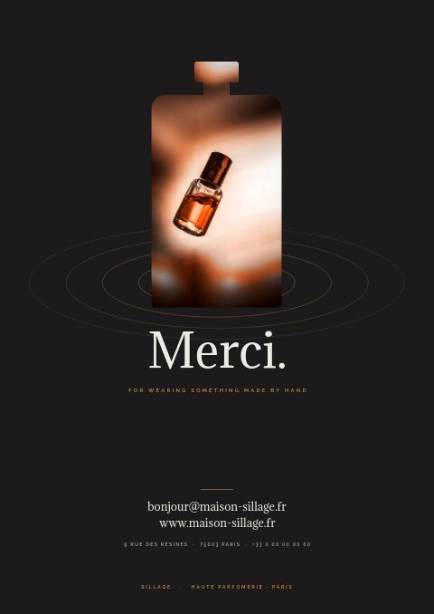 Perfume & Fragrance — Back Cover page