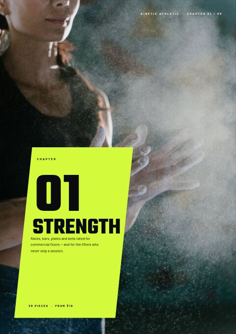 Sports & Fitness — Collection Divider page