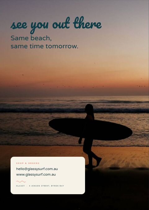 Surf & Beach — Back Cover page