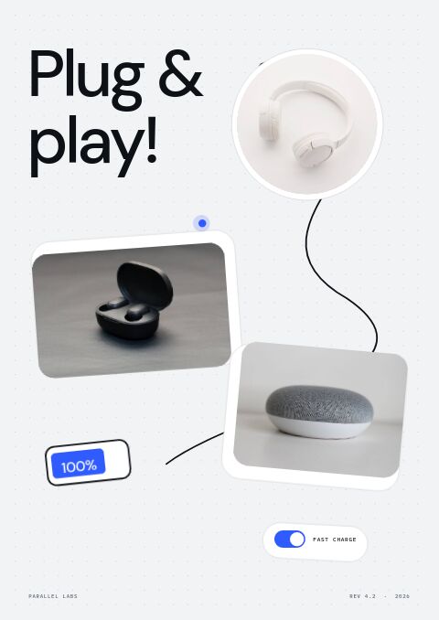 Electronics & Tech — Cover · sticker page