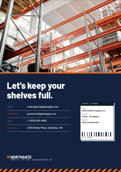 Wholesale / B2B — Back Cover page