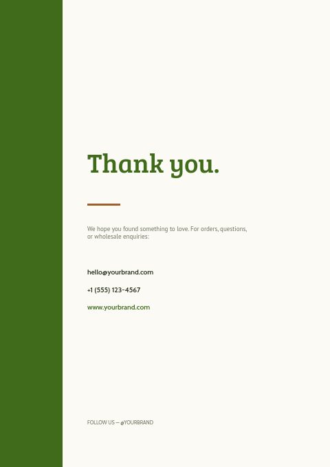Agricultural Supplies — Back page page