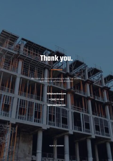 Building Materials — Back page page