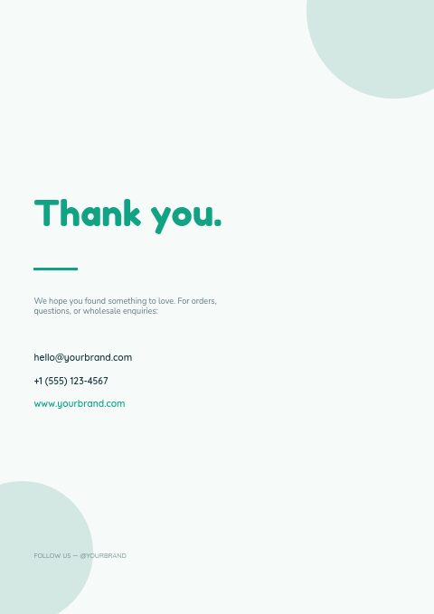 Cleaning Supplies — Back page page