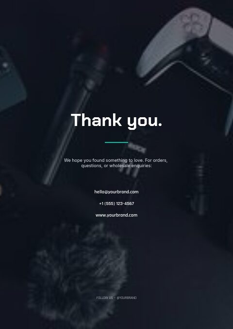 Electronics — Back page page