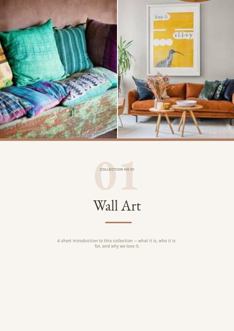 Home Decor — Divider page
