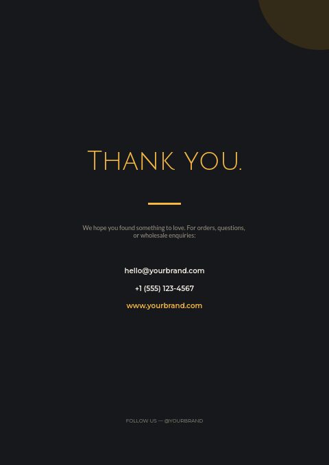 Lighting — Back page page