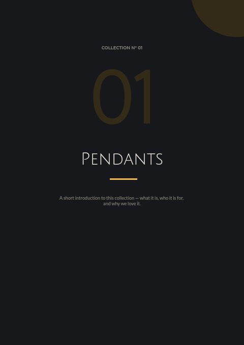Lighting — Divider page