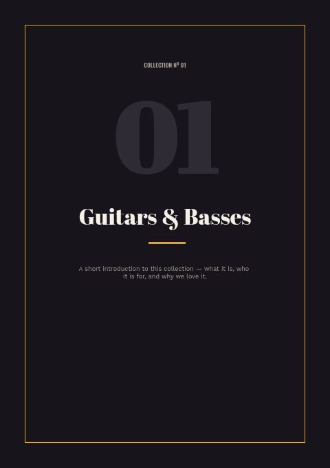 Music & Instruments — Divider page