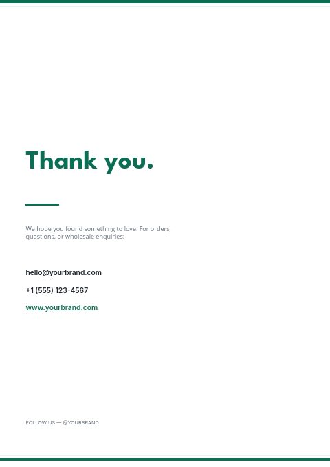 Office Supplies — Back page page