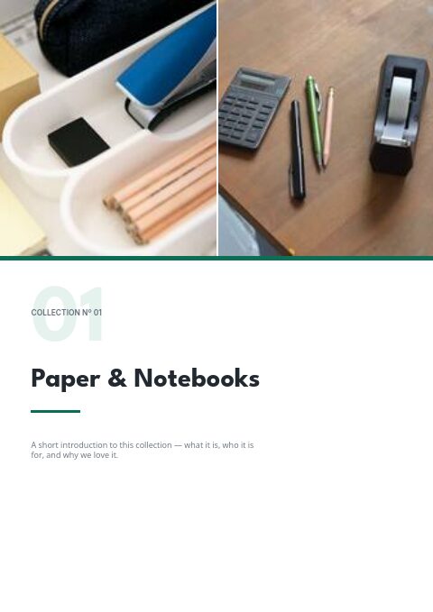 Office Supplies — Divider page