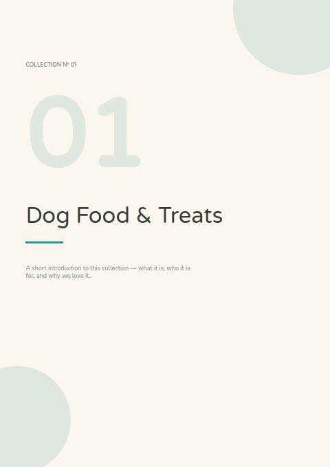 Pet Supplies — Divider page