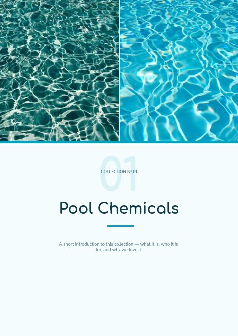Pool & Spa — Divider page