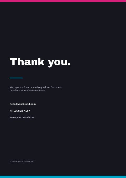 Printing Services — Back page page