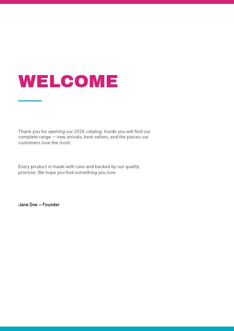 Printing Services — Welcome page