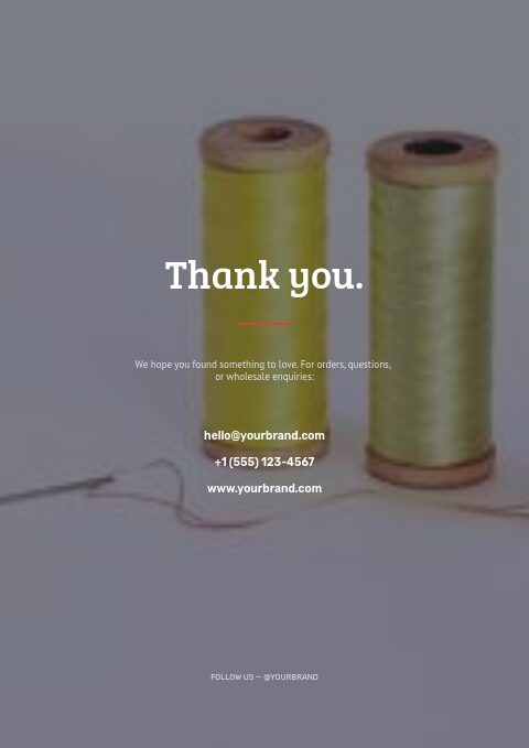 Sewing & Quilting — Back page page
