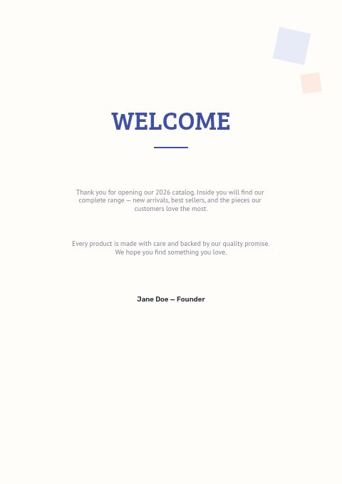 Sewing & Quilting — Welcome page