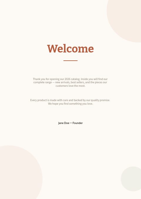 Textiles & Fabrics — Welcome page